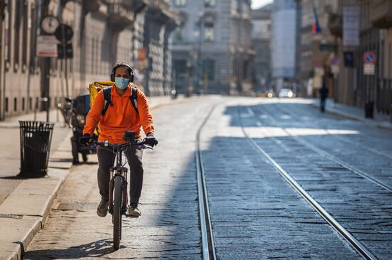 Ситуация в Милане в связи с коронавирусом