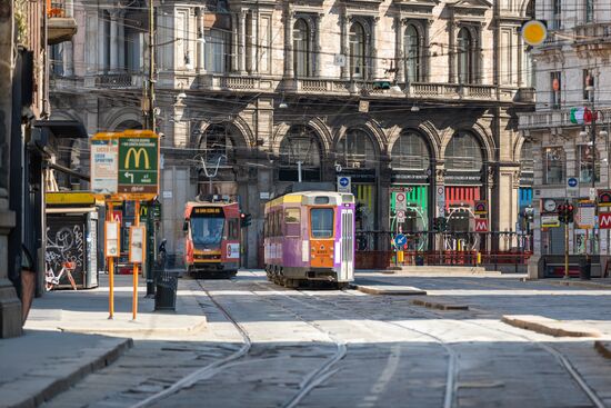 Ситуация в Милане в связи с коронавирусом