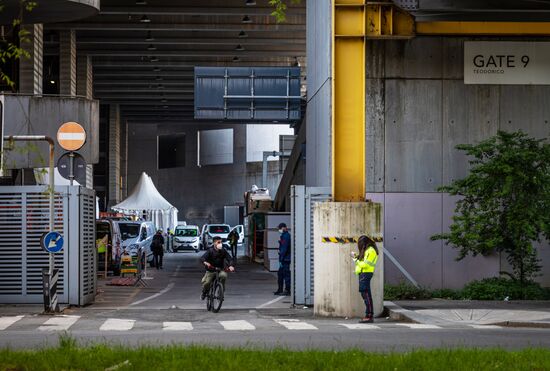 Ситуация в Милане в связи с коронавирусом
