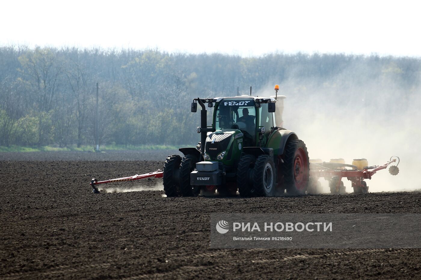 Весенняя посевная в Краснодарском крае