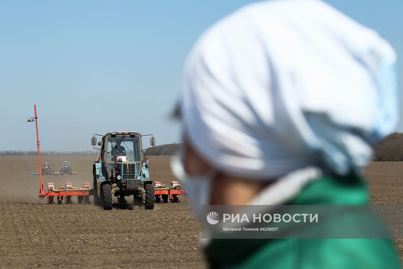 Весенняя посевная в Краснодарском крае