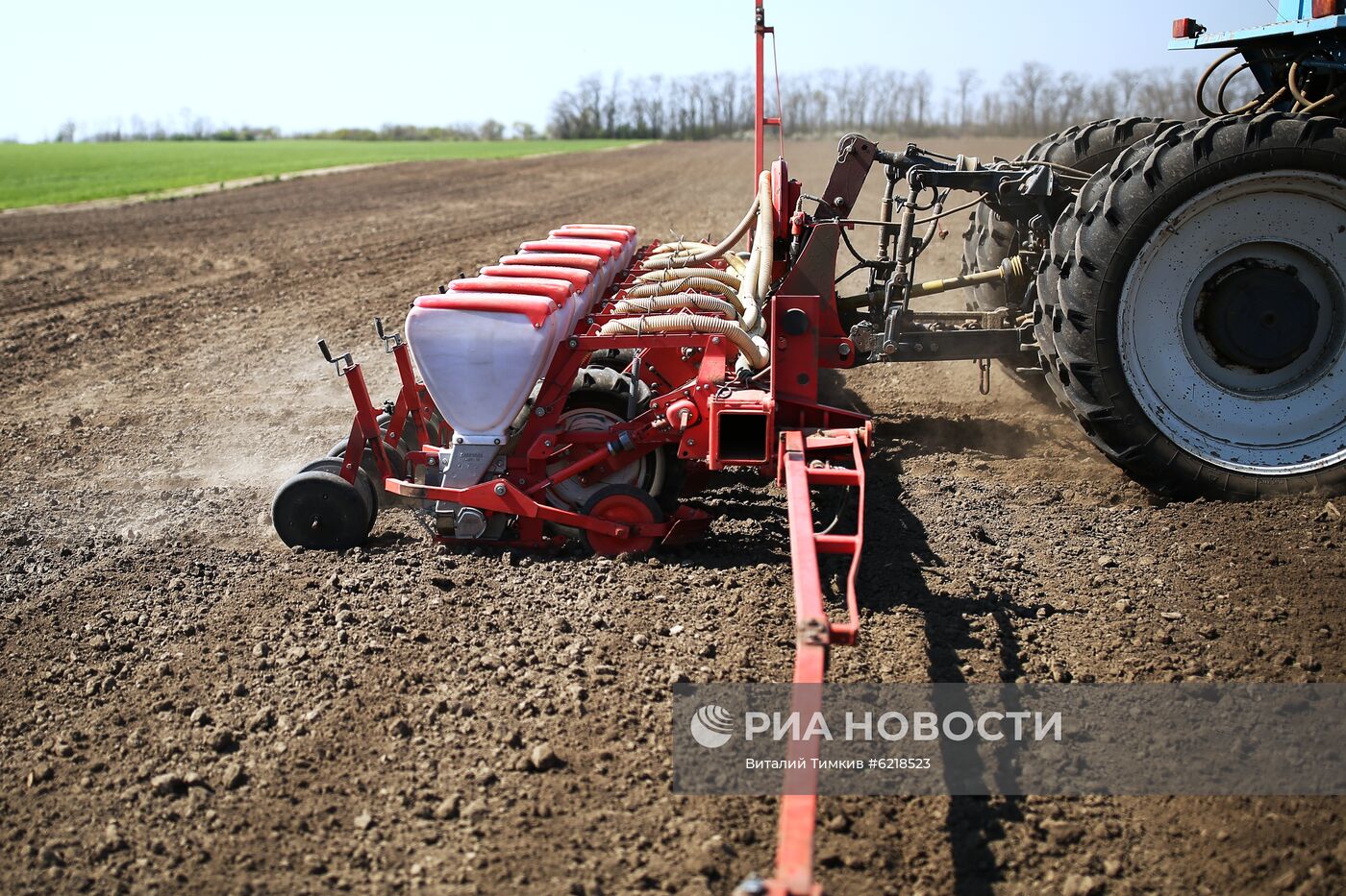 Весенняя посевная в Краснодарском крае