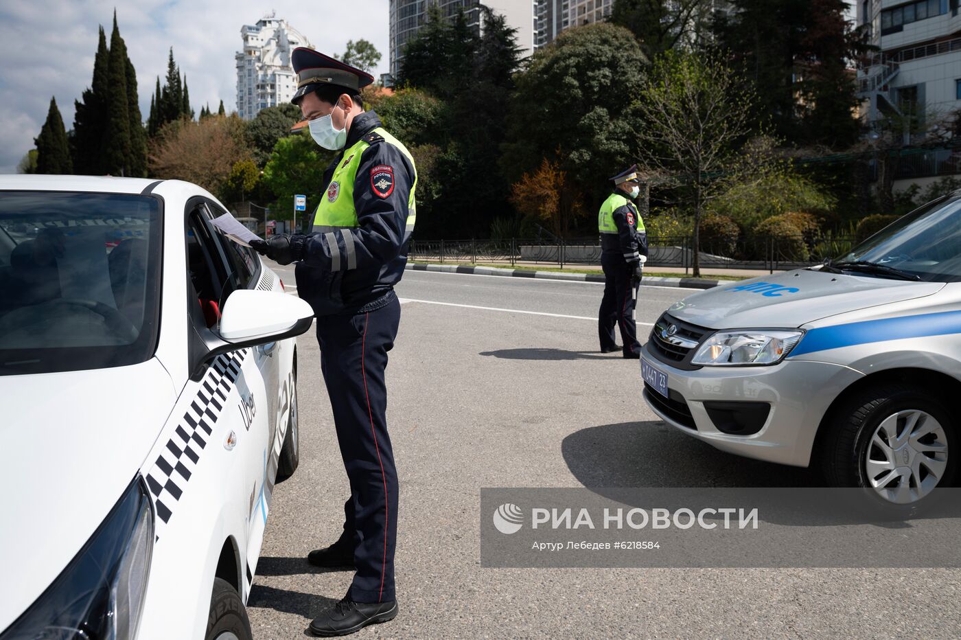 Работа ГИБДД в Сочи