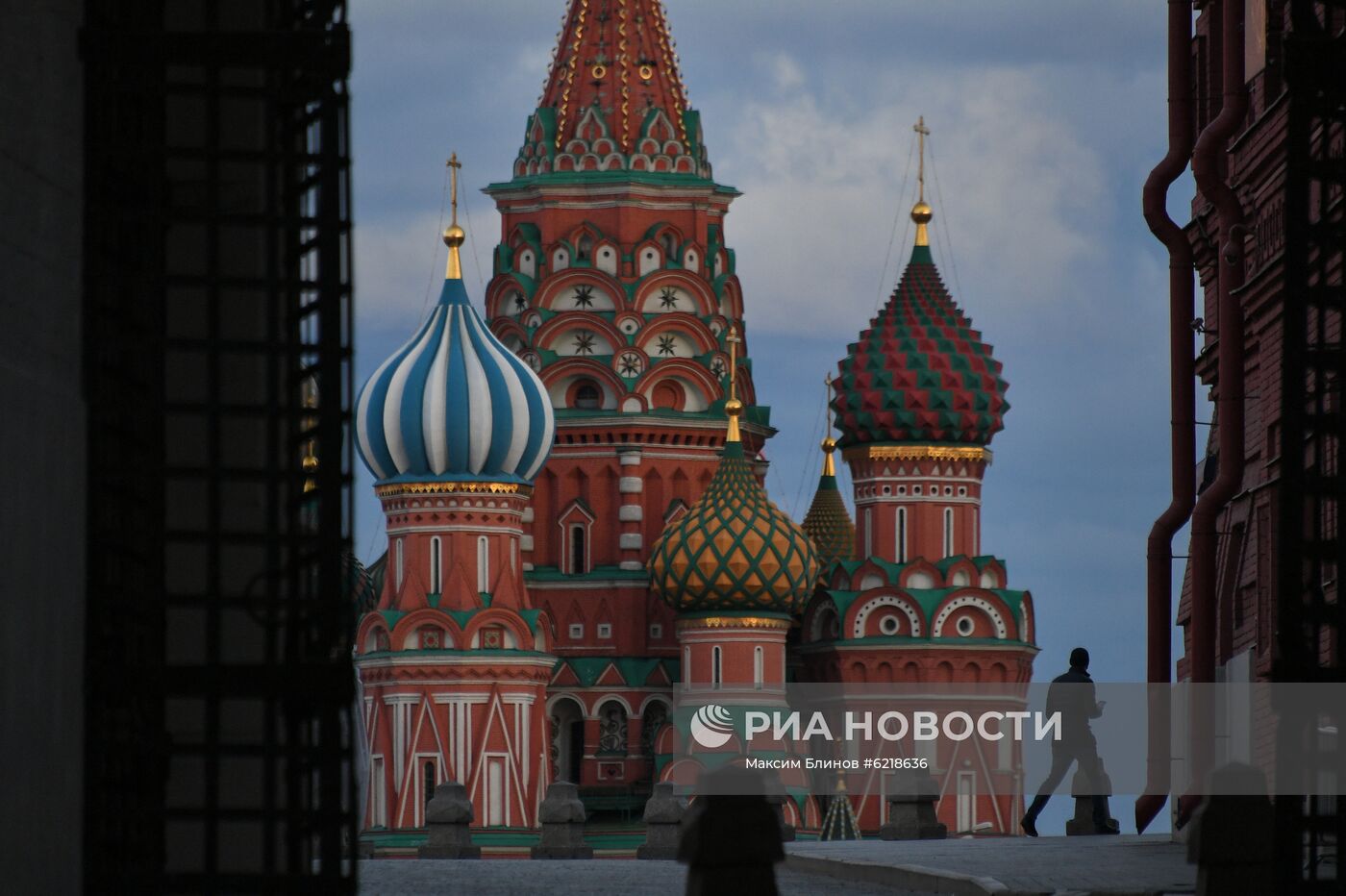 Москва во время режима самоизоляции жителей