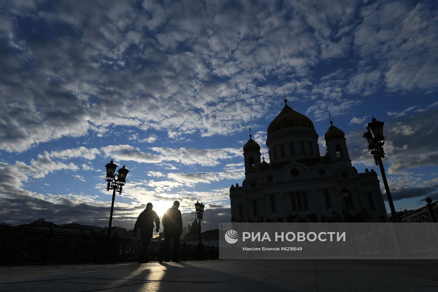 Москва во время режима самоизоляции жителей