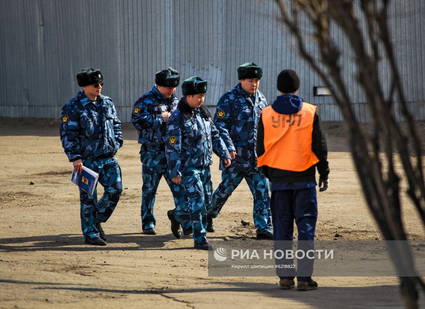 Последствия пожара в исправительной колонии в Ангарске