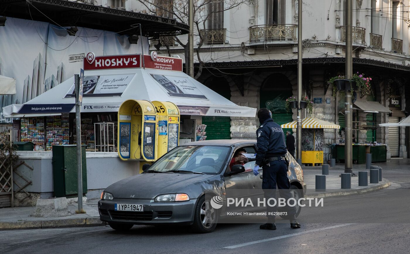 Ситуация в Греции в связи с коронавирусом