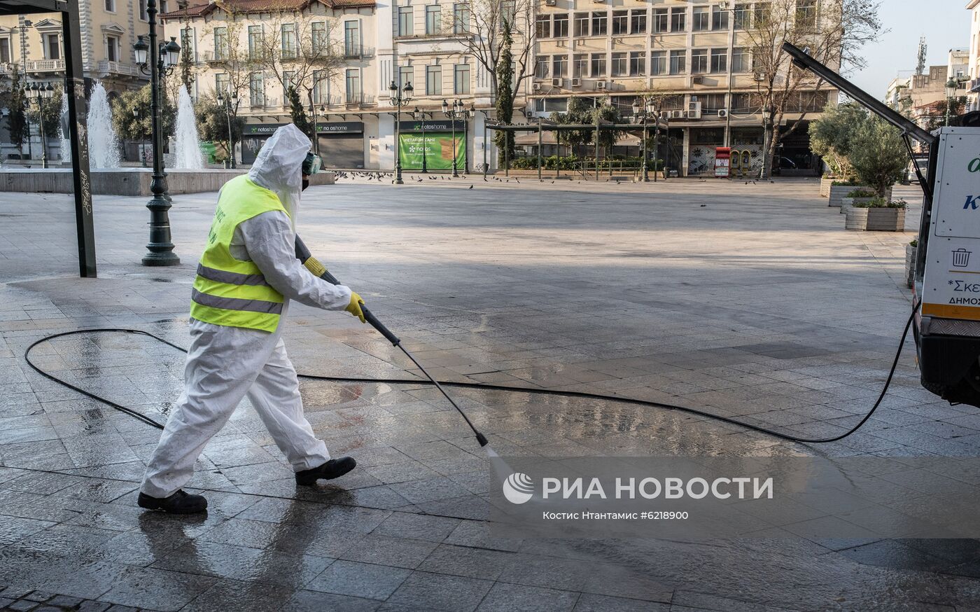 Ситуация в Греции в связи с коронавирусом