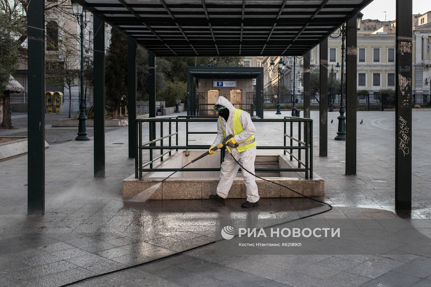 Ситуация в Греции в связи с коронавирусом