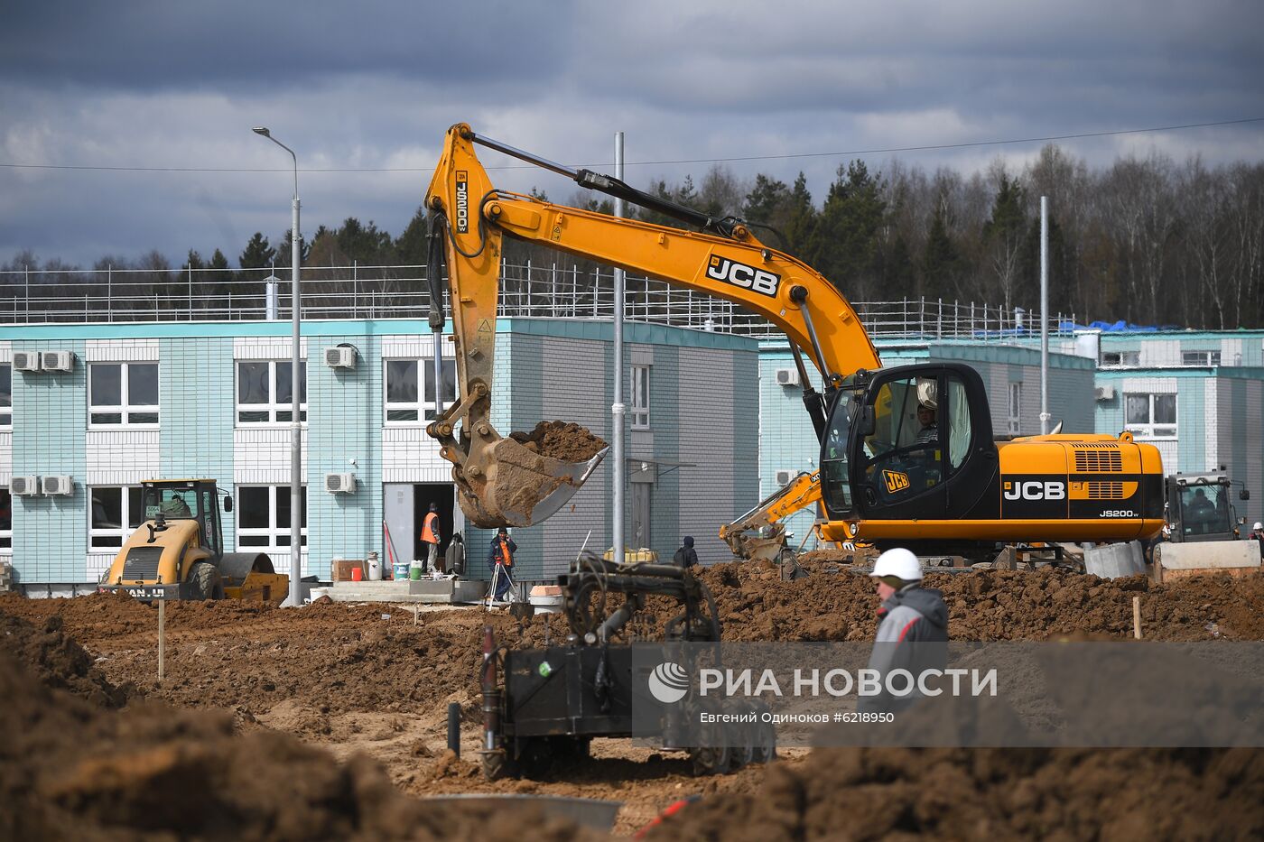 Строительство инфекционного центра в Новой Москве