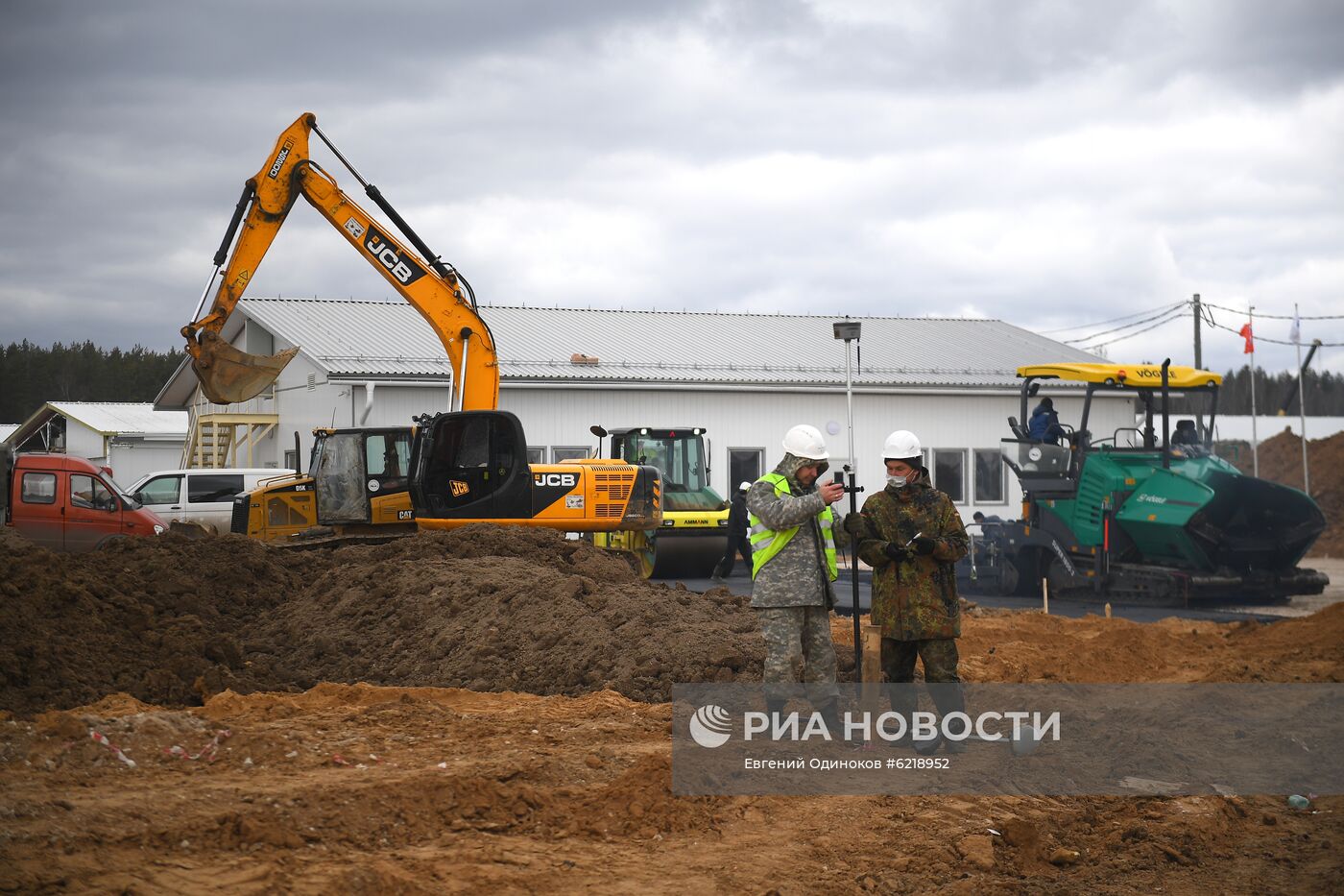 Строительство инфекционного центра в Новой Москве