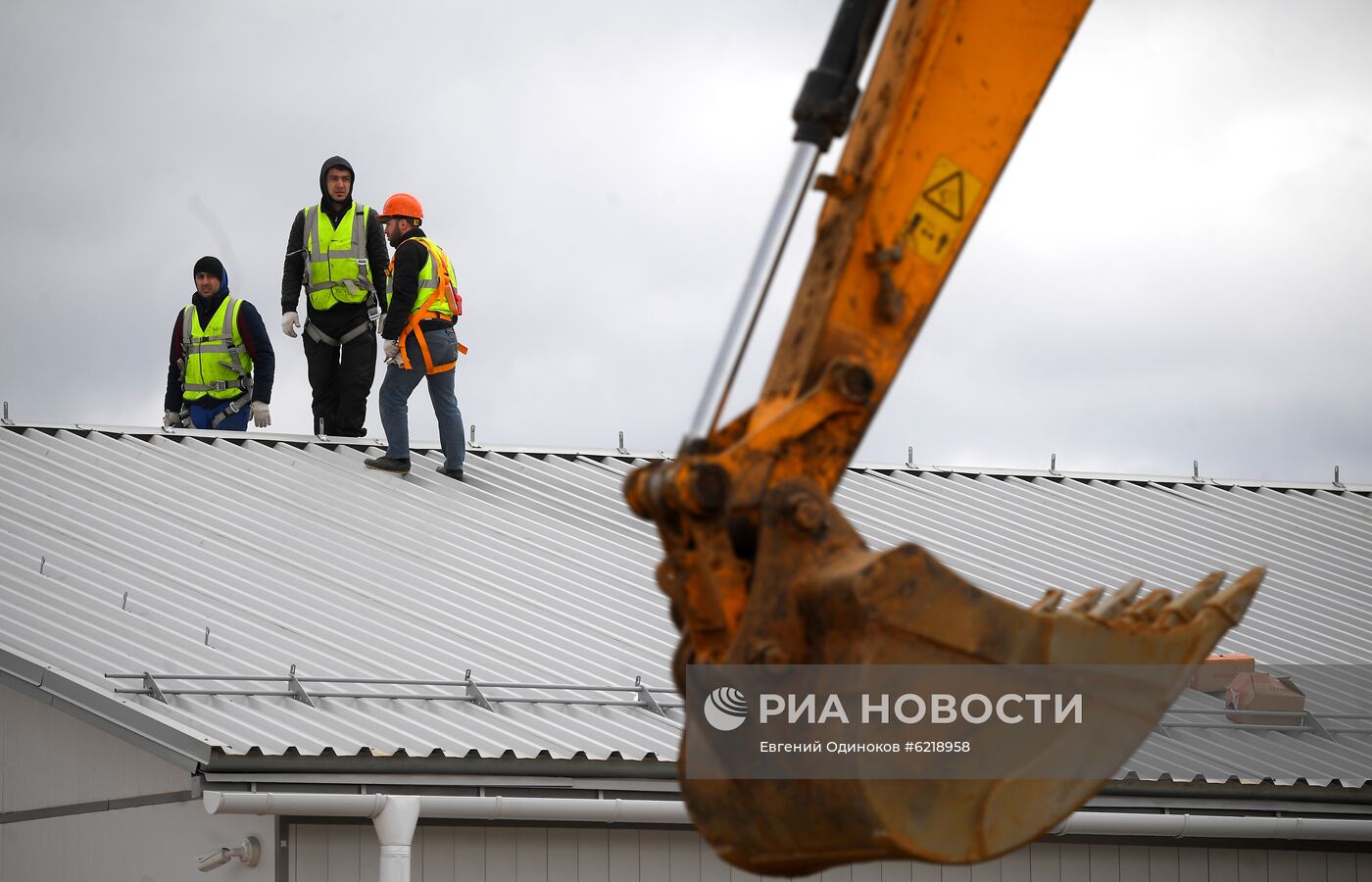 Строительство инфекционного центра в Новой Москве