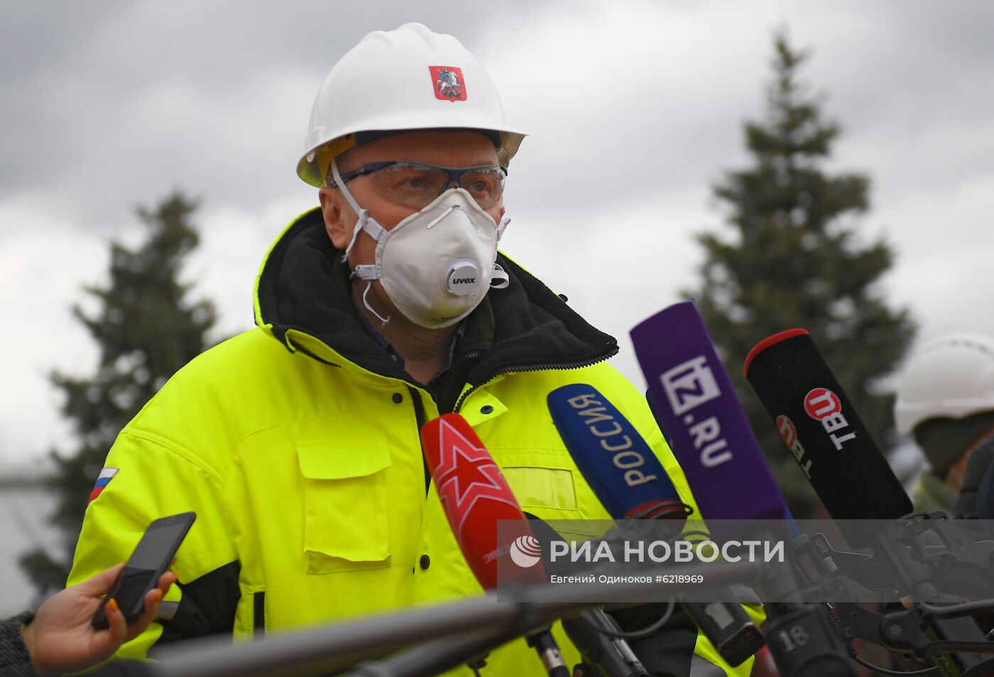 Строительство инфекционного центра в Новой Москве