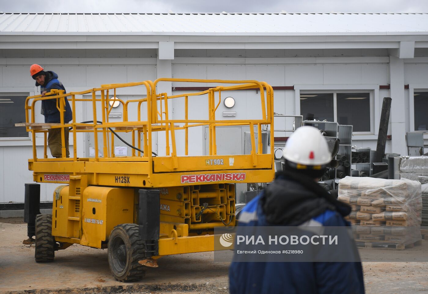 Строительство инфекционного центра в Новой Москве