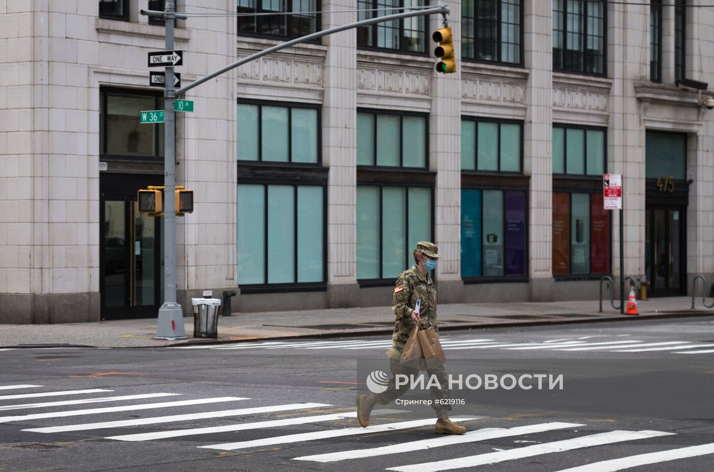 Ситуация в Нью-Йорке в связи с коронавирусом