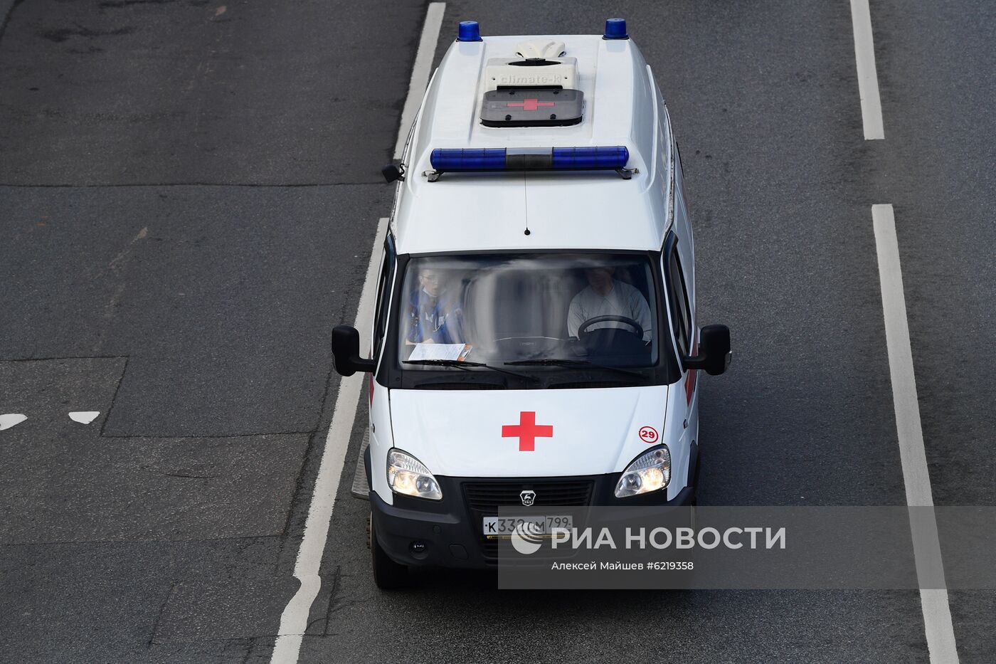 Москва во время режима самоизоляции жителей