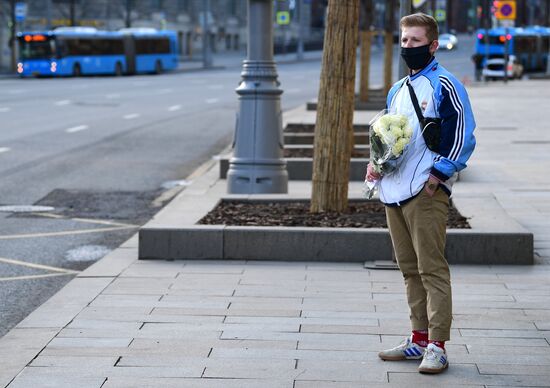 Москва во время режима самоизоляции жителей