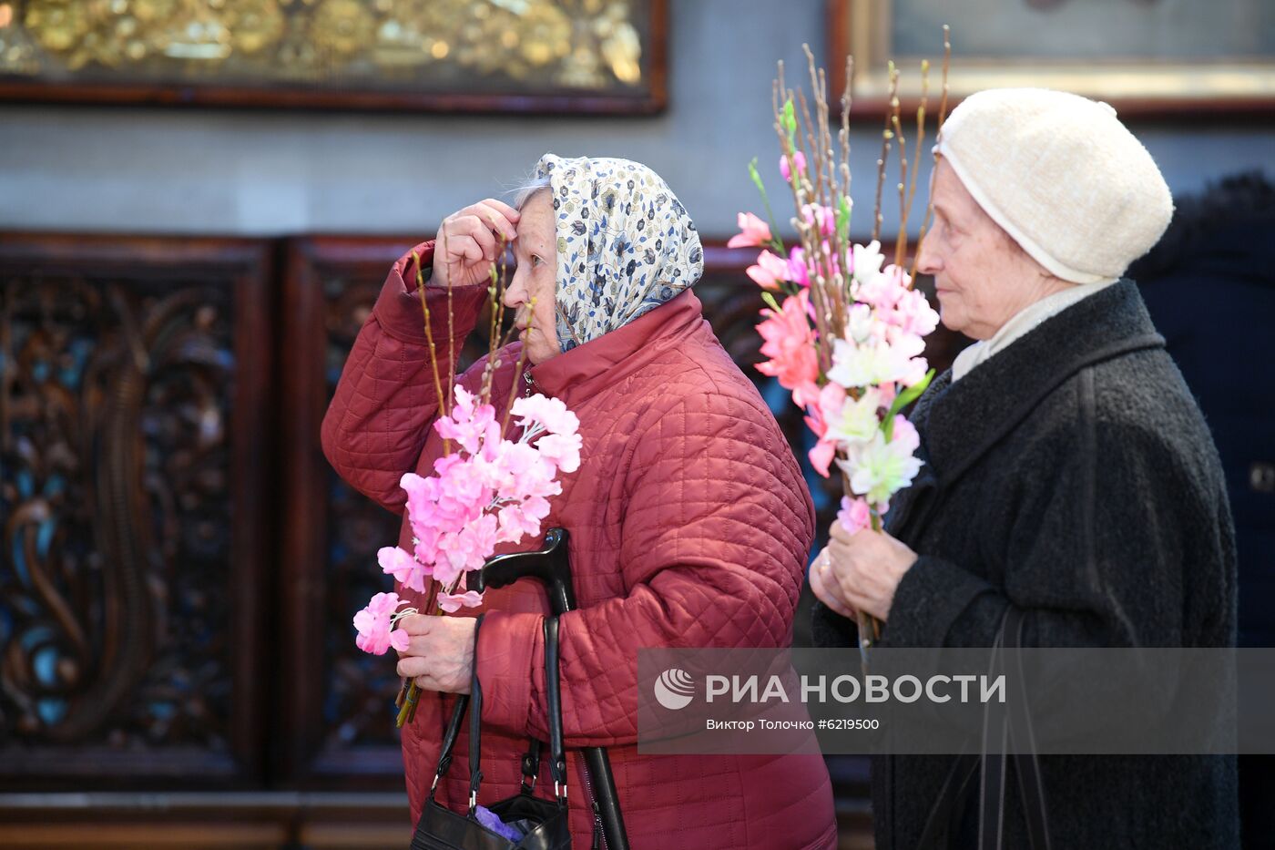 Праздник Вербное воскресенье в Белоруссии