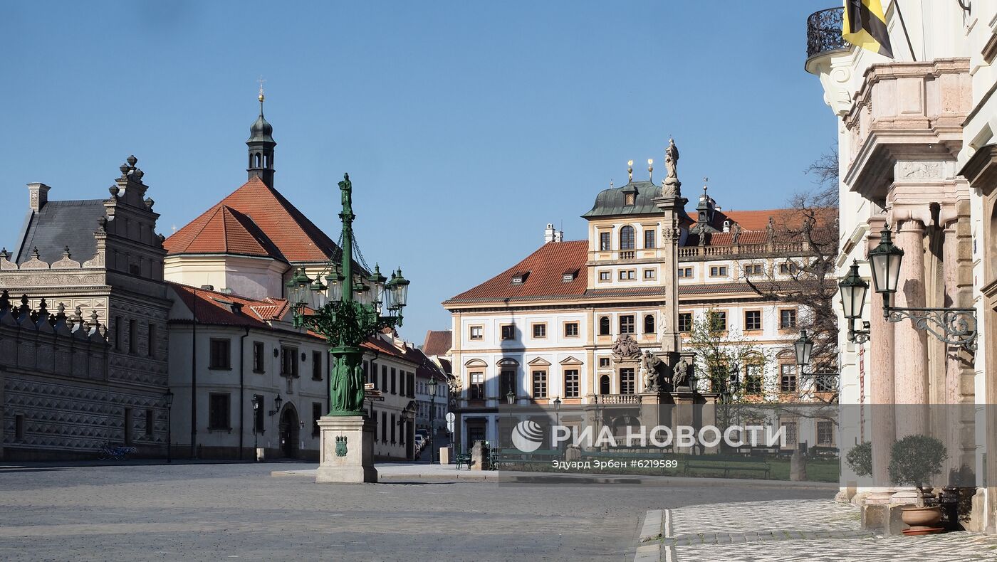 Прага во время короновируса