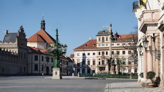 Прага во время короновируса