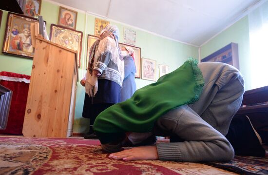 Работа настоятеля сельской церкви в Красноярском крае