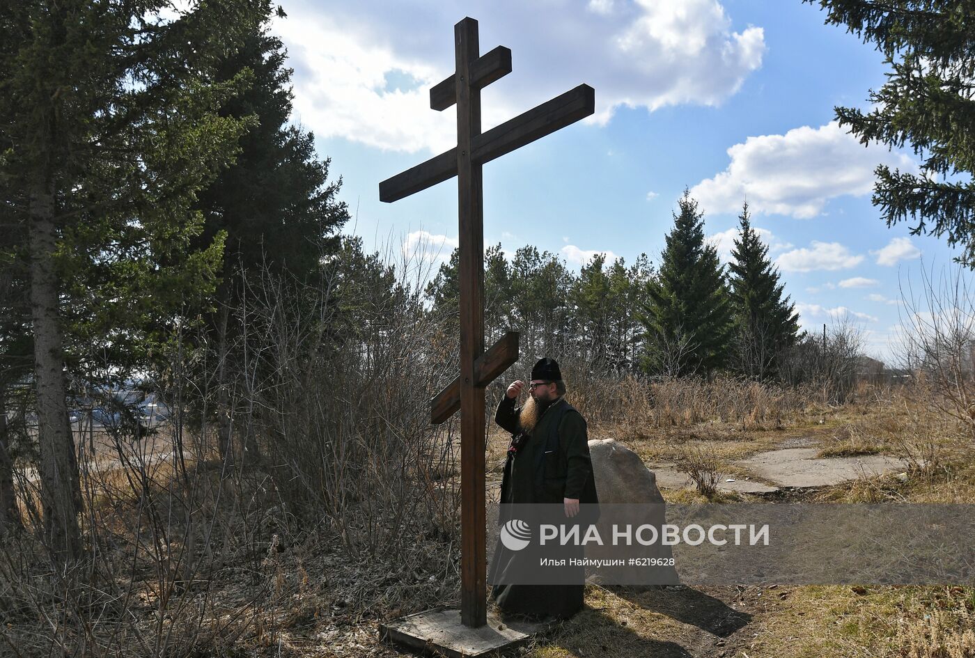 Работа настоятеля сельской церкви в Красноярском крае