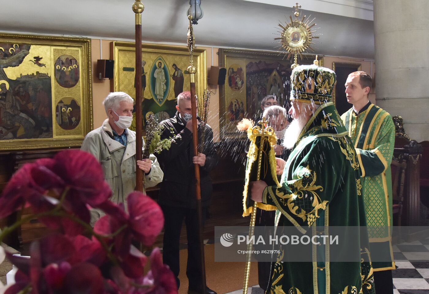 Вербное воскресенье на Украине