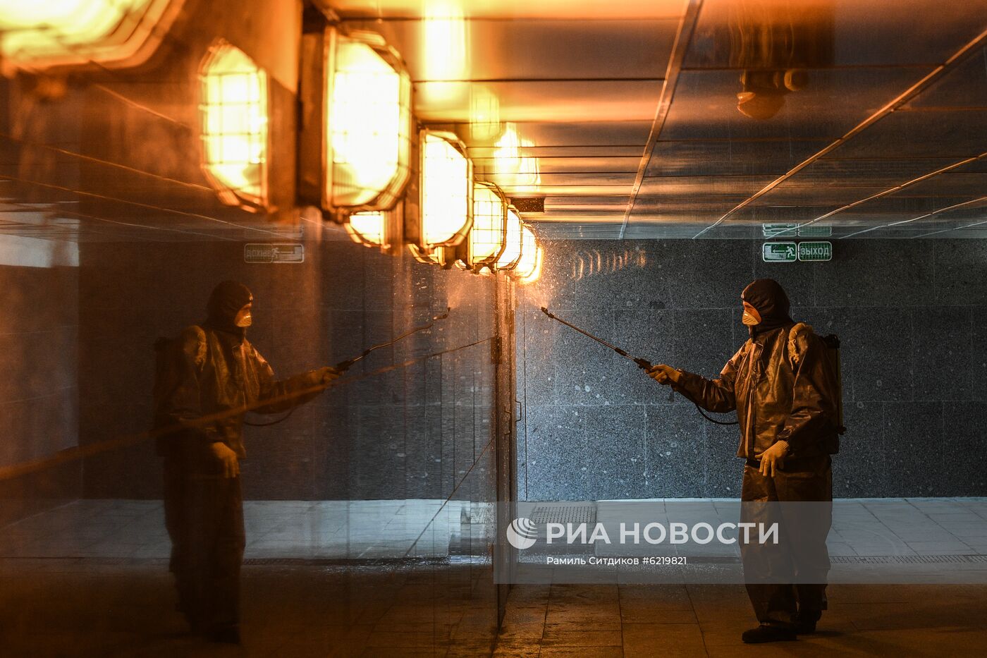 Москва во время режима самоизоляции жителей