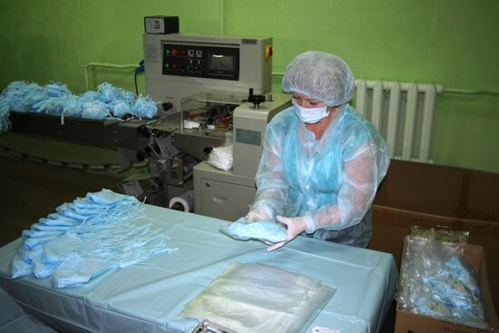 Изготовление медицинских средств защиты в Донецке