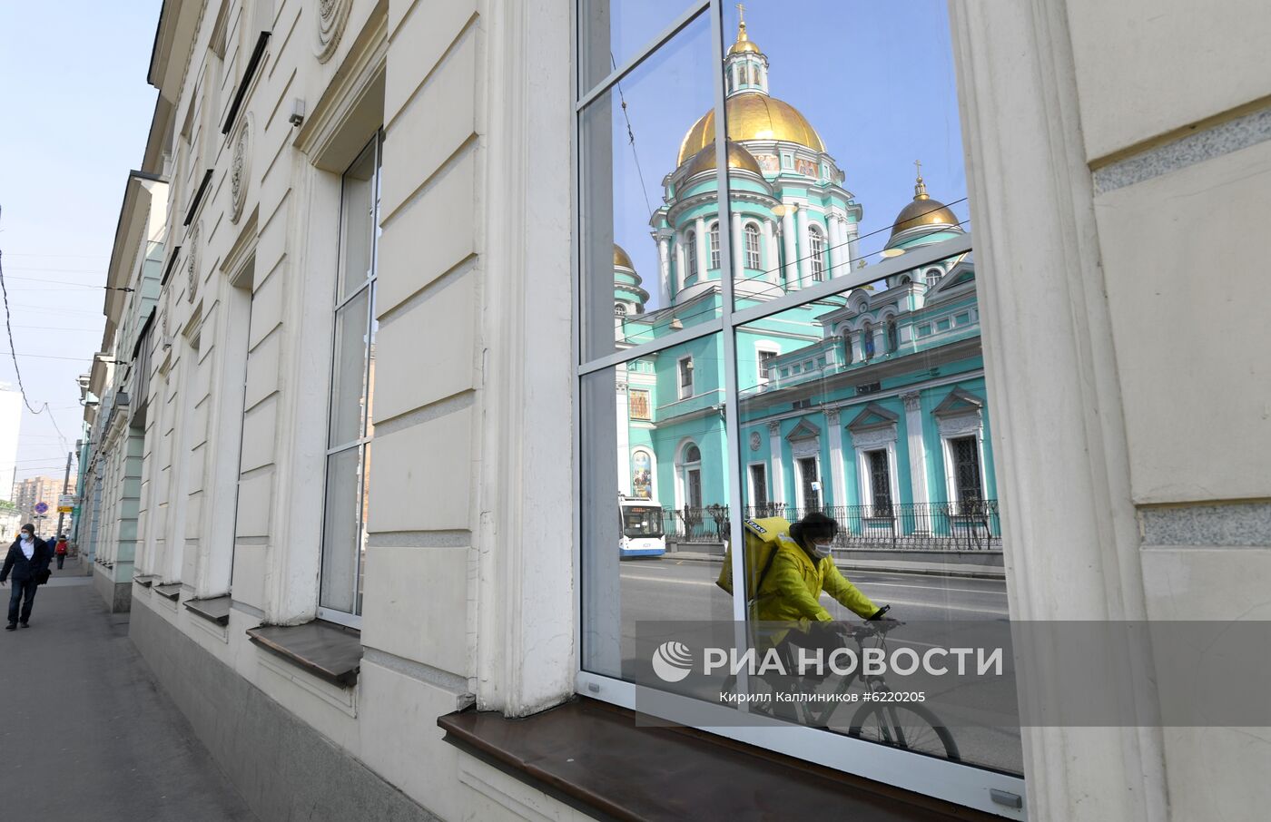 Москва во время режима самоизоляции жителей