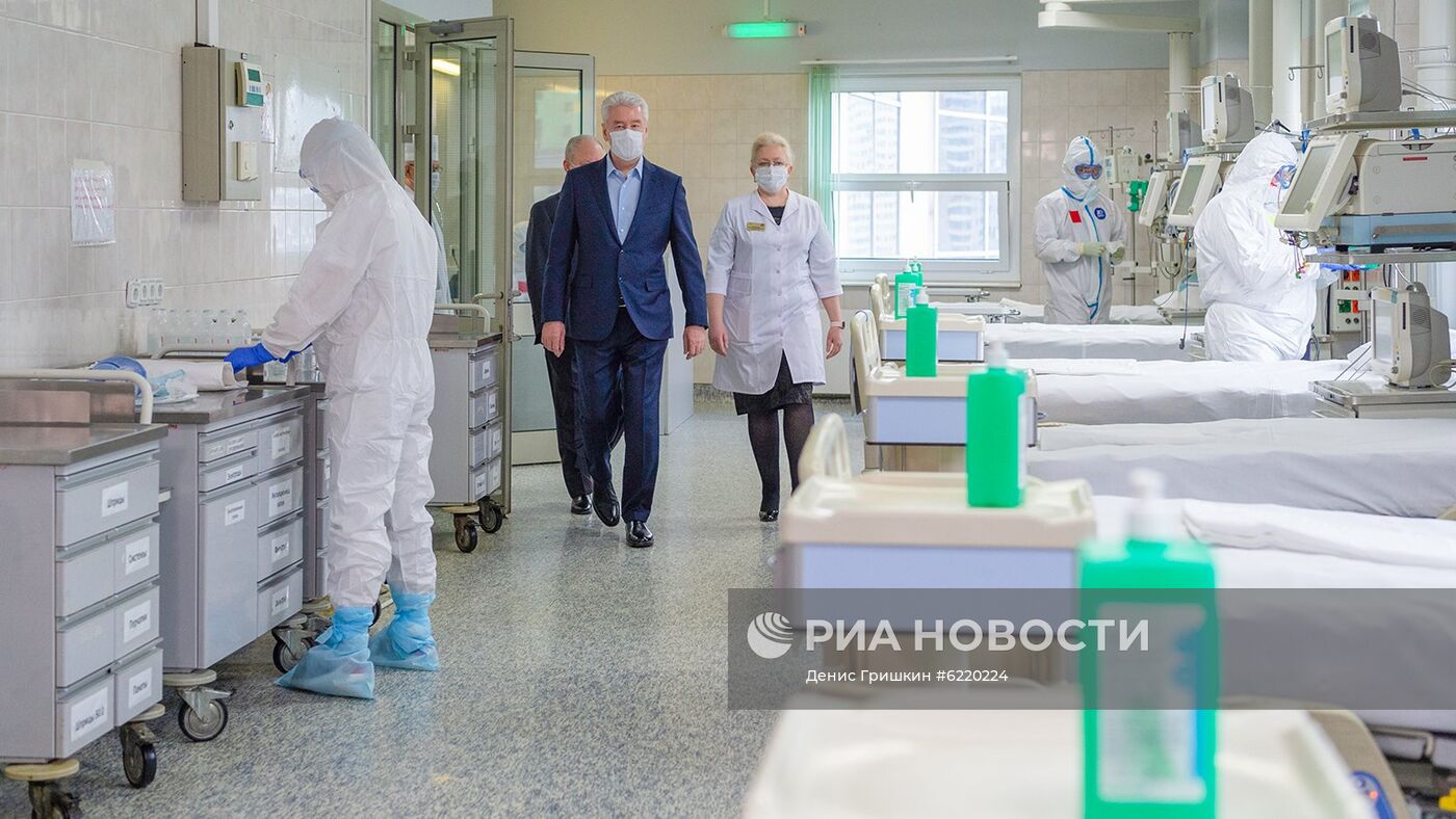 Открытие стационара по борьбе с коронавирусом на базе горбольницы №31