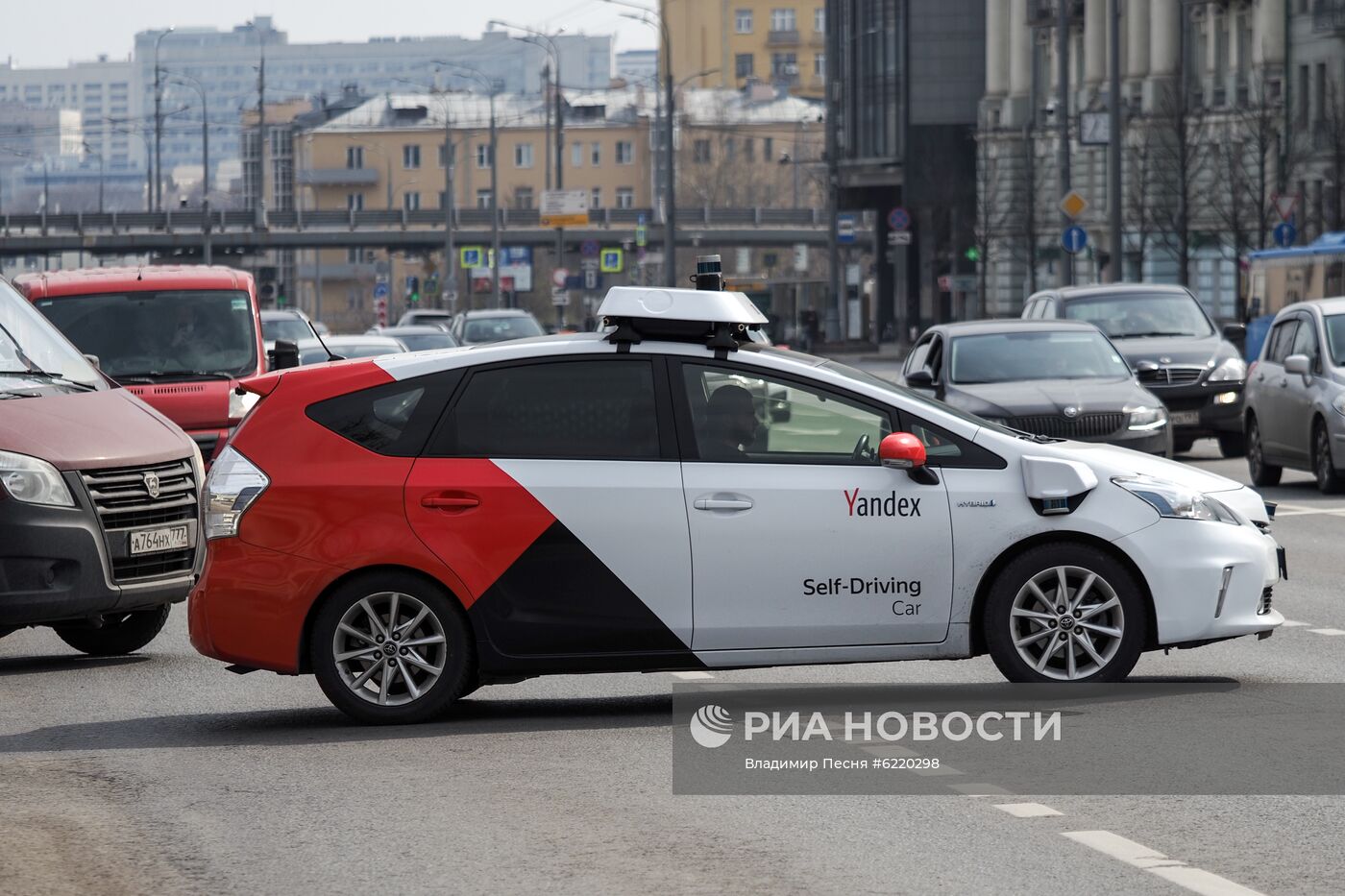 Беспилотный автомобиль "Яндекса"