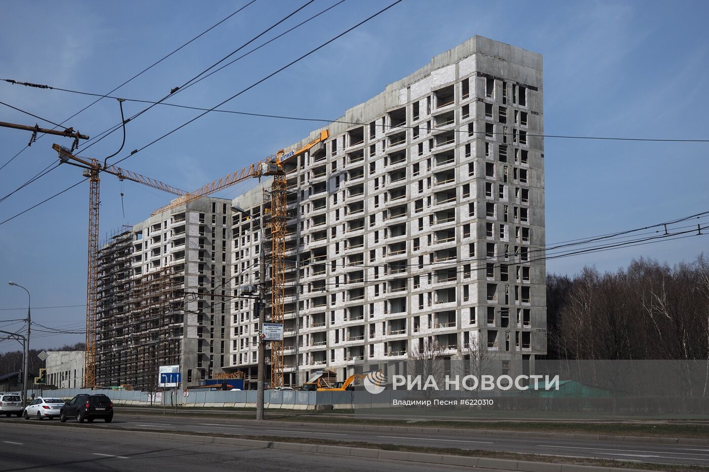 В Москве приостановлено строительство в связи с коронавирусом