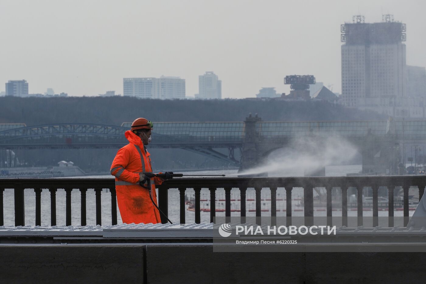 Москва во время режима самоизоляции жителей