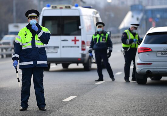 Ограничение въезда в Москву автомобилей с региональными номерами