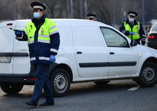 Ограничение въезда в Москву автомобилей с региональными номерами