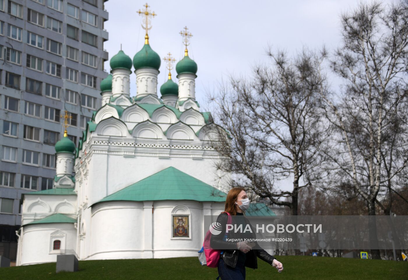 Москва во время режима самоизоляции жителей