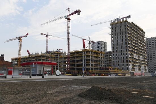 В Москве приостановлено строительство в связи с коронавирусом