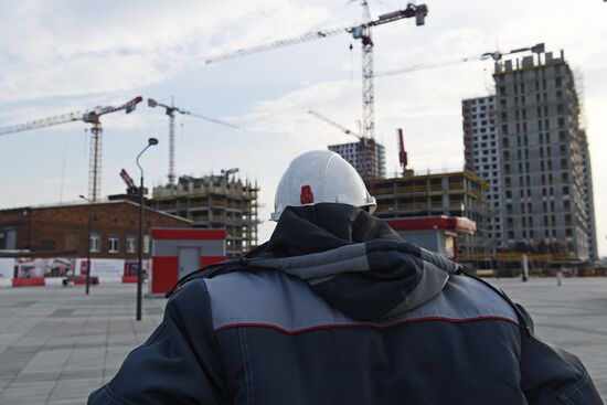 В Москве приостановлено строительство в связи с коронавирусом