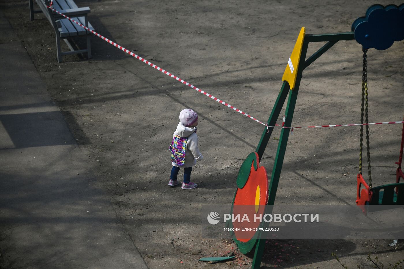 Москва во время режима самоизоляции жителей