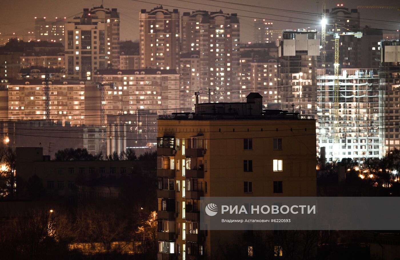 Москва во время режима самоизоляции жителей