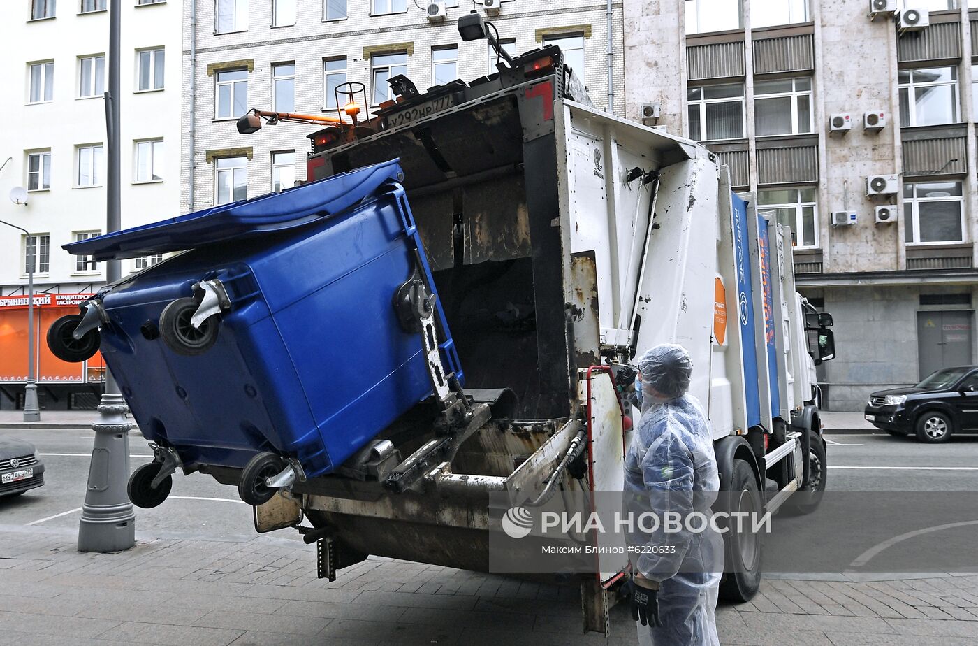 Вывоз мусора в Москве 