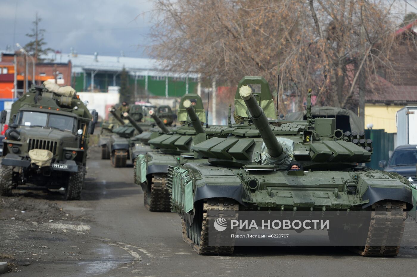 Репетиция парада Победы в Екатеринбурге