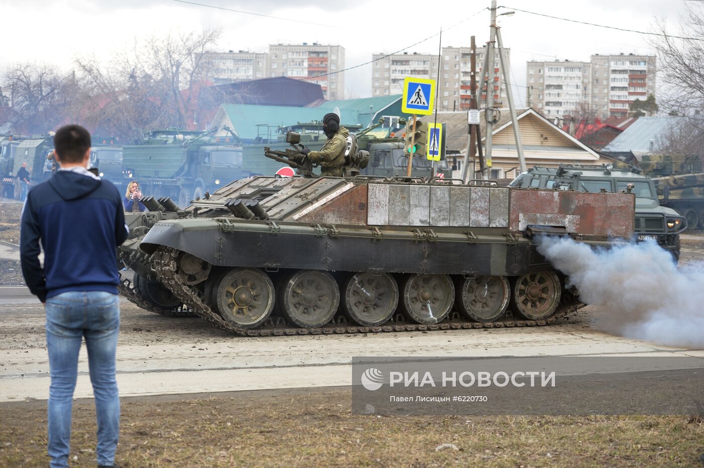 Репетиция парада Победы в Екатеринбурге