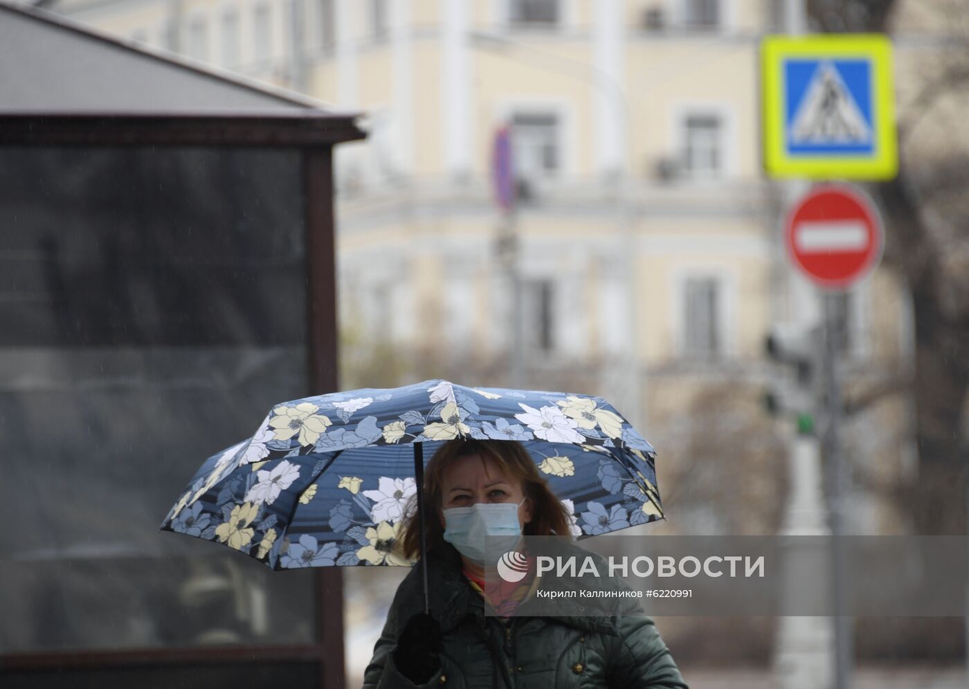 Москва во время режима самоизоляции жителей