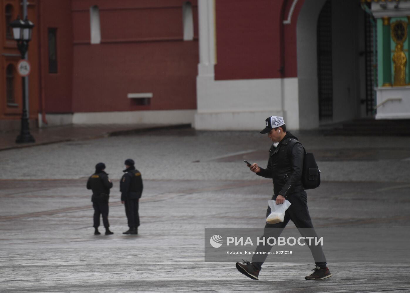 Москва во время режима самоизоляции жителей