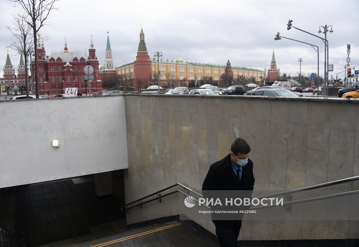 Москва во время режима самоизоляции жителей