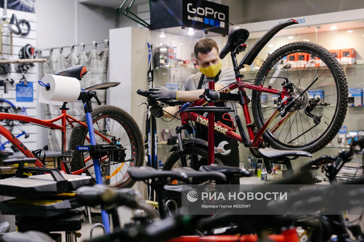 Работа веломастерской в Иванове