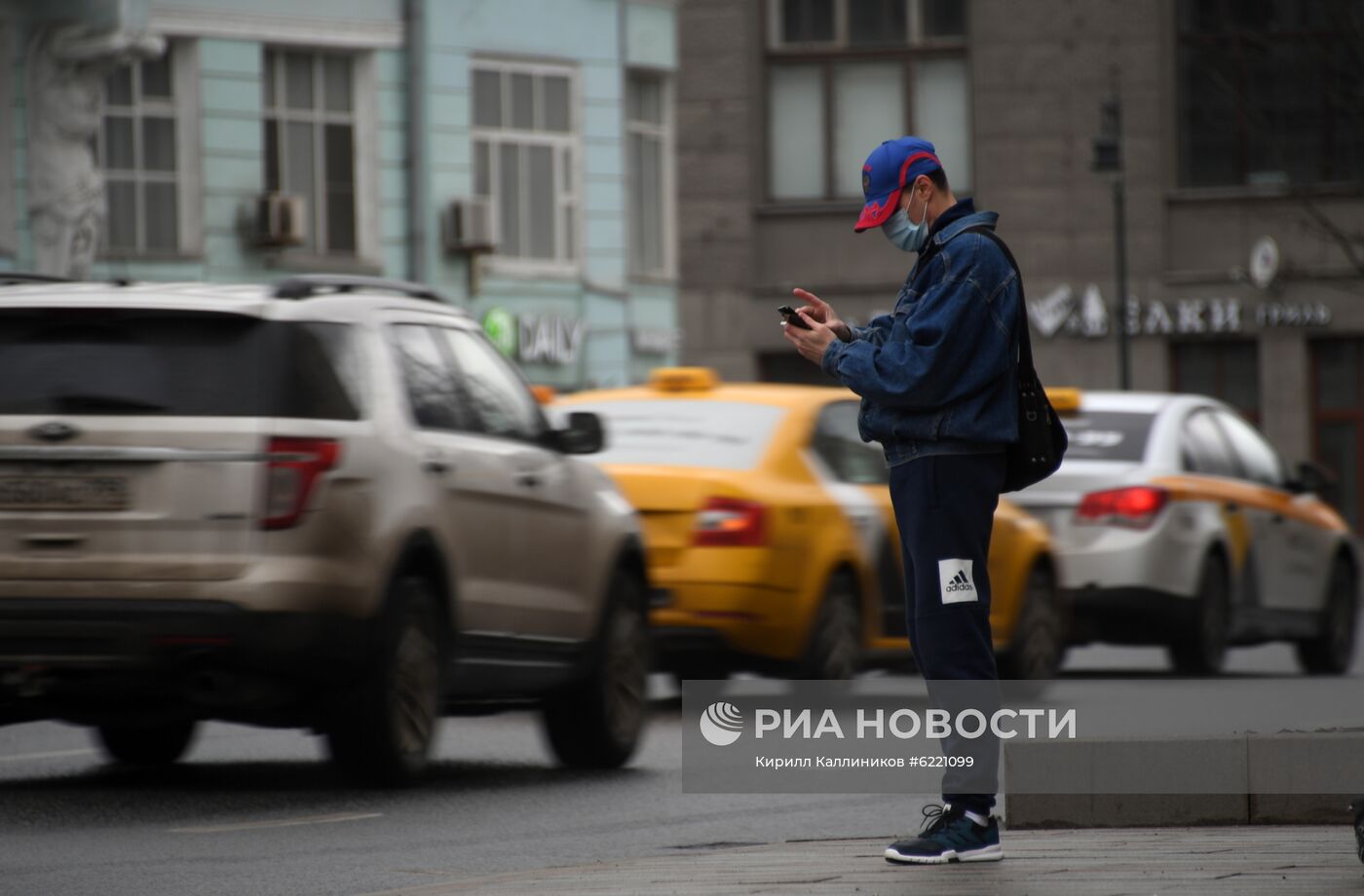 Москва во время режима самоизоляции жителей