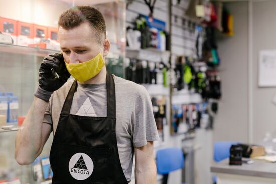 Работа веломастерской в Иванове